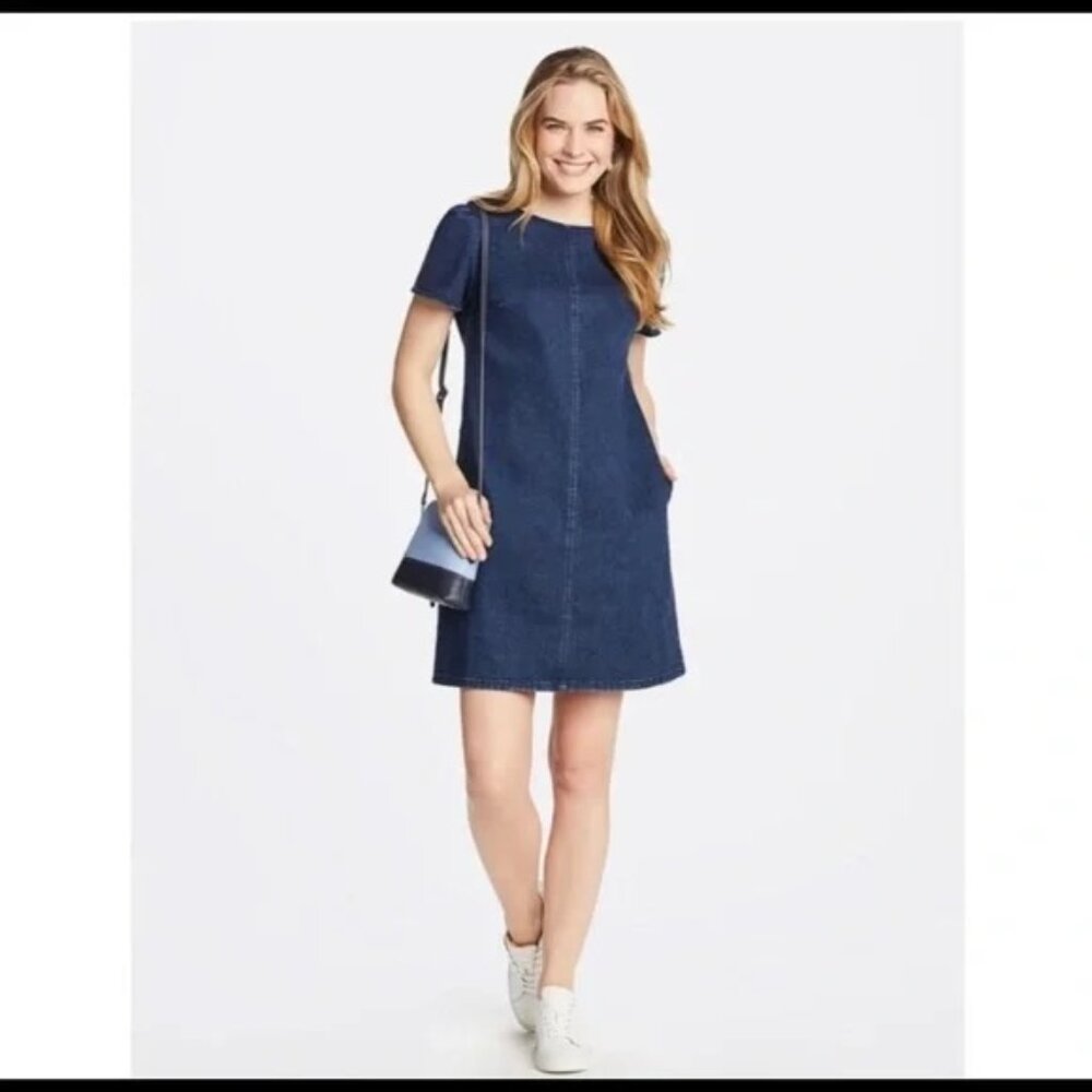 Draper James Denim Mini Dress Size 6